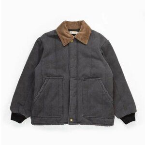 Manresa Bittner Coat in Vintage, Black/Brown (Medium)